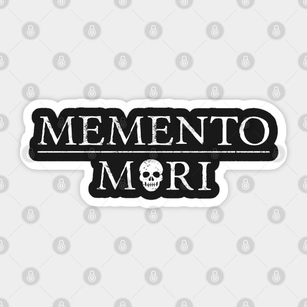 Memento Mori (Remember Death) Sticker by Elvdant